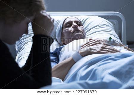 Woman Dying Hospital Image Photo Free Trial Bigstock