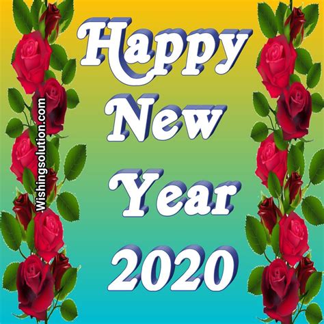 Happy New Year 2020 Flower Wallpapers Wallpaper Cave