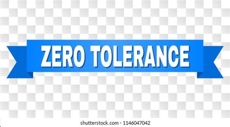 Zero Tolerance Rubber Stamp Seal Vector Stock Vector Royalty Free