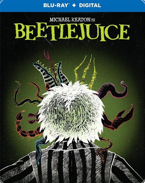 Beetlejuice Blu Ray SteelBook USA Hi Def Ninja Pop Culture Movie Collectible Community