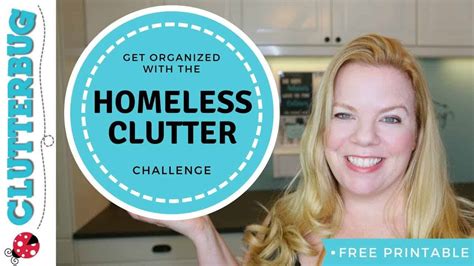 Get Organized And Declutter With The Homeless Clutter Challenge