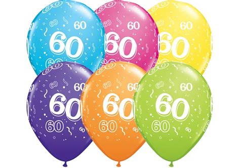 Was schreibt man am besten auf eine karte zum 60. Helium Luftballon Zahl 60 zum 60. Geburtstag, 28 cm