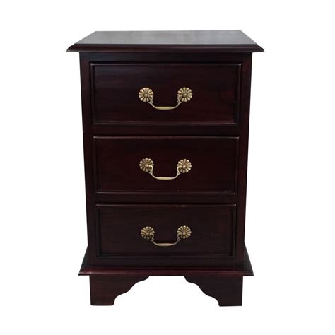 Great savings & free delivery / collection on many items. Solid Mahogany Wood Victorian Bedside Table Antique Style ...