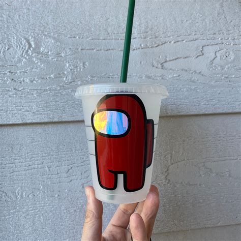 Among Us Cup Grande Mini Starbucks Cold Cup Custom Cup Etsy