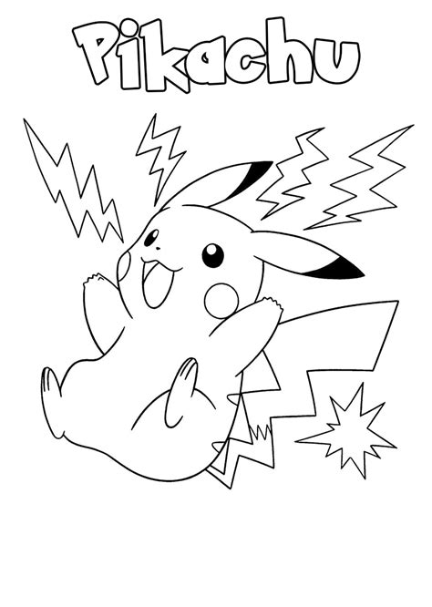 Dibujos De Pokemon Para Colorear 100 Mejores Imágenes Para Imprimir
