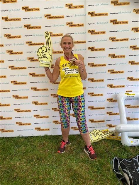 Angela Roberts Is Fundraising For Cystic Fibrosis Trust