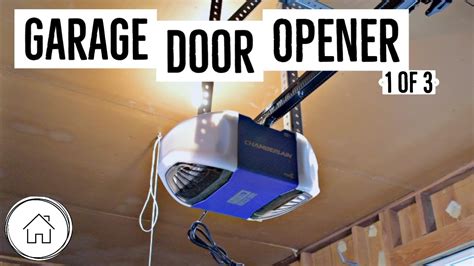 Diy Replace Your Garage Door Opener Chamberlain Myq Part Of Youtube