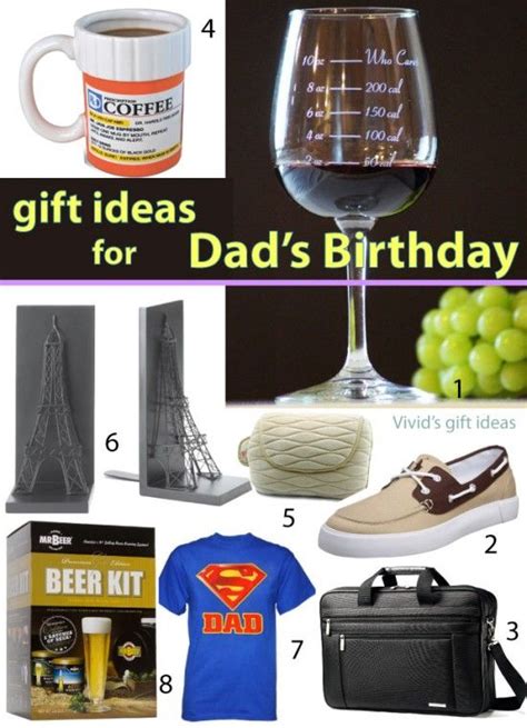 These 15 birthday gift ideas for dads tip a hat to his active, stylish, adventurous self, and help him keep it going in the year to come. What Gifts to Get for Dad Birthday | Dad birthday, Gifts ...