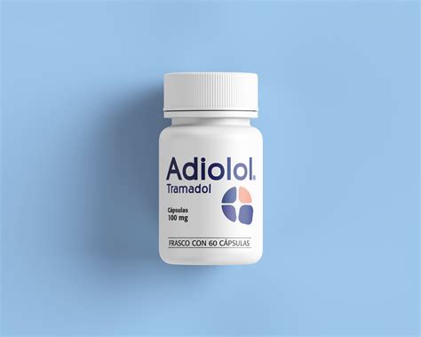 Sbl Pharmaceuticals Tramadol Adiolol® 100mg Con 60 Cápsulas