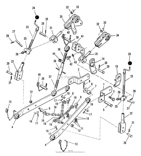 Simplicity 990715 3 Point Hitch Parts Diagram For 3 Point Hitch