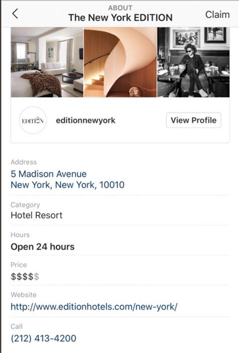Instagram Rolls Out In App Local Business Profile Pages Optinsta