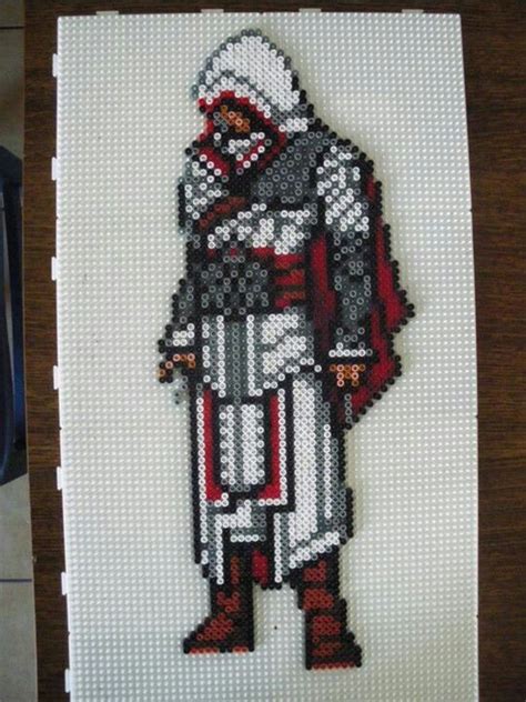 Assassin Creed Hama Perler Beads Perler Beads Designs Iron Beads