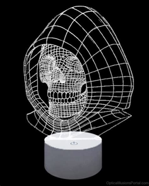 50 Attractive Skull Illusion