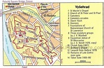 Vysehrad Map in 2021 | Tourist attraction, Prague, Tourist