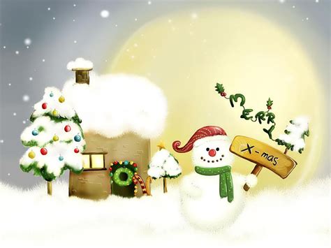 Free Download Wallpapers Christmas Snowman 1600x1200 For Your