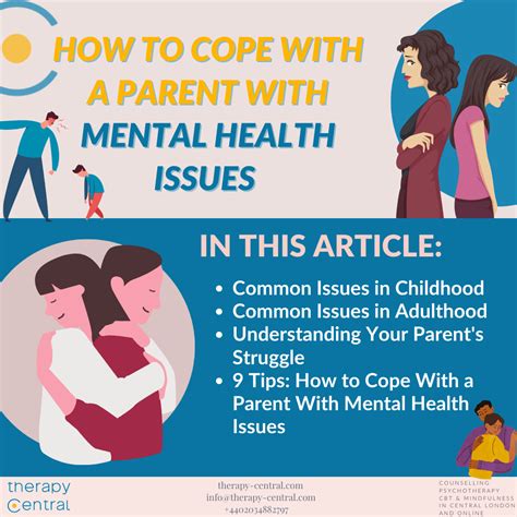 How To Cope With A Parent With Mental Health Issues Therapy Central