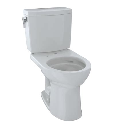 Toto Drake Ii 1g Two Piece Round 10 Gpf Universal Height Toilet