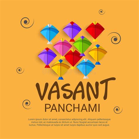 Happy Vasant Panchami Stock Illustration Illustration Of Greeting 138725505