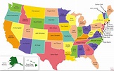 Map of United States - Country Code Guide