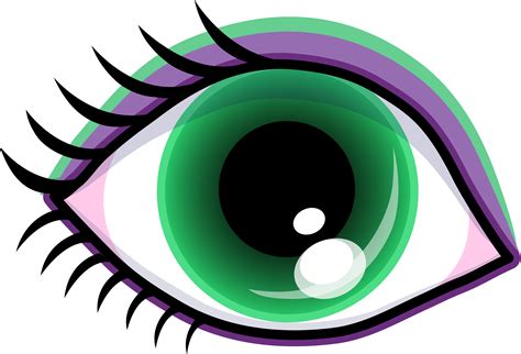 Pretty Green Eye Drawing Free Image Download