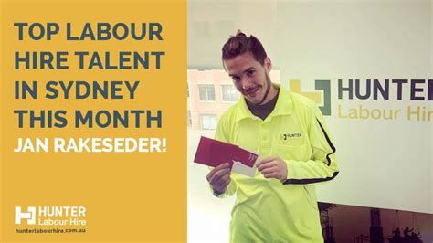 Top Labour Hire Talent In Sydney This Month Jan Rakeseder