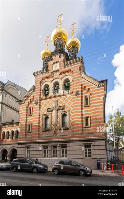 The Russian Orthodox St Alexander Nevsky Church In Copenhagen Denmark