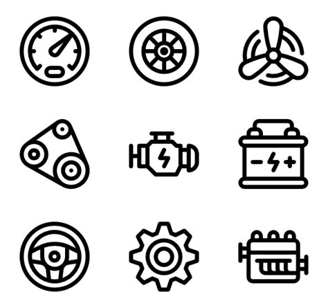 Car Engine Icon 170742 Free Icons Library