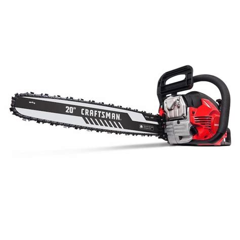 Craftsman S205 20 In 46 Cc 2 Cycle Gas Chainsaw In The Gas Chainsaws