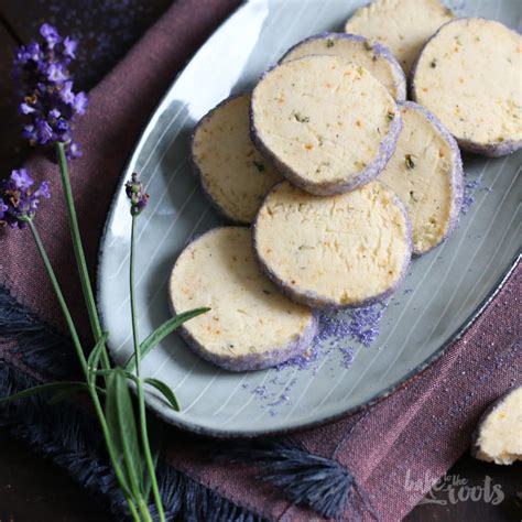 Lavender Shortbread Cookies Bake To The Roots