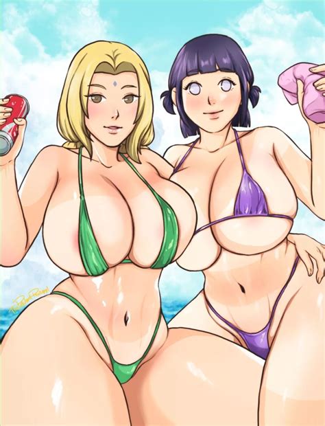 Tsunade And Hinata In Bikinis Nudes Naruto Hentai NUDE PICS ORG