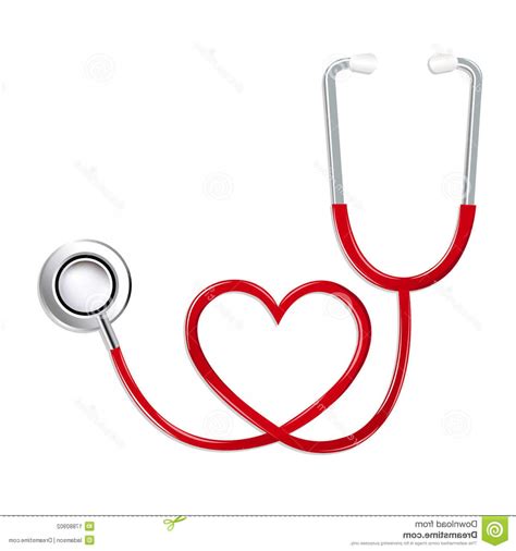 Stethoscope Heart Vector At Getdrawings Free Download