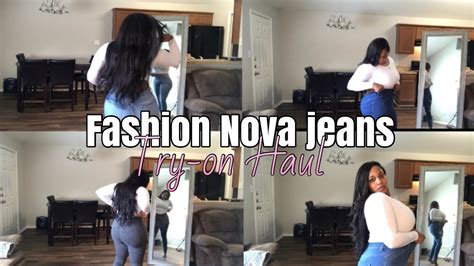 Fashion Nova Jeans Try On Haul Youtube