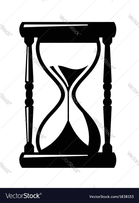 Sand Hourglass Icon Royalty Free Vector Image Vectorstock