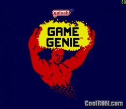 Game Genie ROM Sega Genesis - CoolROM.com
