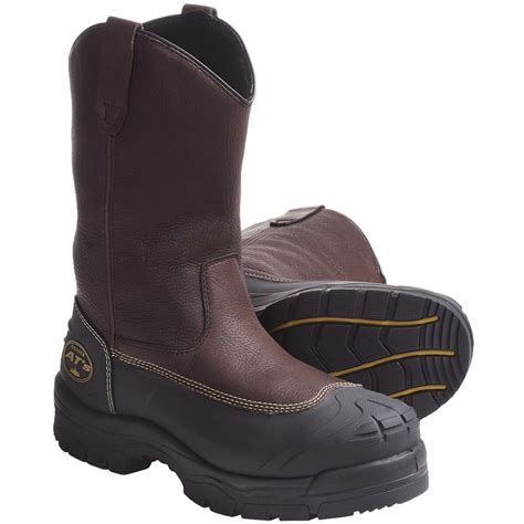 Oliver At 65 391 Pull On Steel Toe Riggers Work Boots Leather For