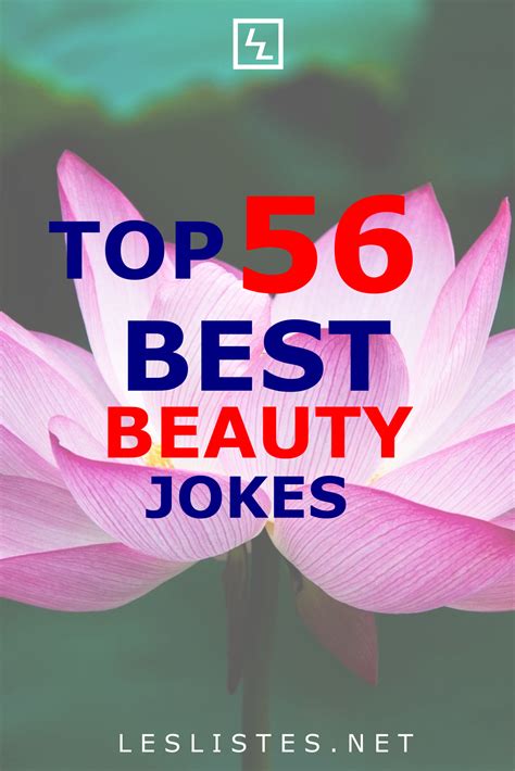 Top 56 Beauty Jokes That Will Make You Lol Les Listes Artofit