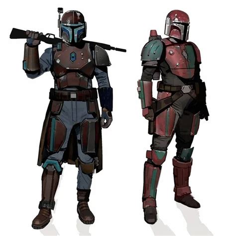 Mandalorian Covert Costume Concepts By The Shows Designer Brian