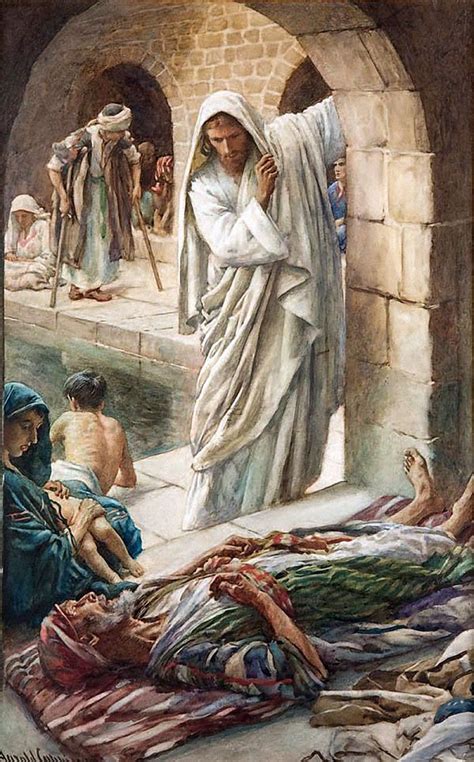 Phillip Medhursts Bible In Pictures 182 The Pool Of Bethesda By