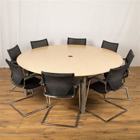 Maple 2000d Circular Meeting Table