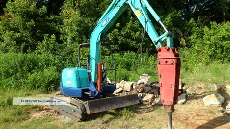 2005 Ihi 45nx 2 Excavator Track Hoe Mini Excavator With Breaker