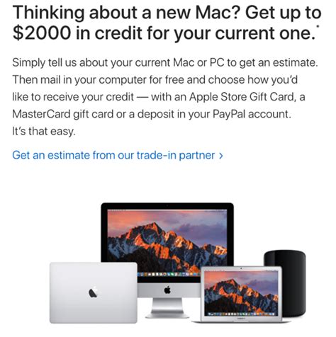 Apple Canada Launches Macpc Trade In Program Offers Up To 2000