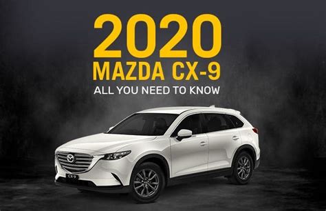 2020 Mazda Cx 9 Price And Specifications