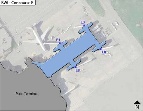 Baltimore Washington Airport Map Bwi Terminal Guide Bwi Info And