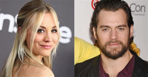 Henry Cavill Kaley Cuoco After Several Days Of Speculation Man Of