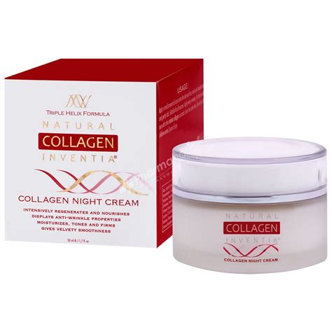 Facial Skin Care Natural Collagen Inventia Night Cream 50ml