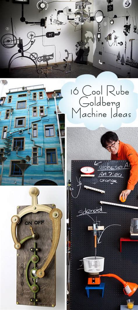 16 Cool Rube Goldberg Machine Ideas Hative