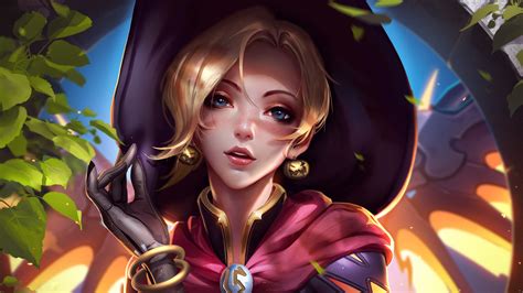 Witch Mercy 4k Ultra Hd Wallpaper Background Image 3840x2160 Id