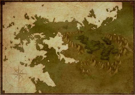 Blank Fantasy World Map Generator Map