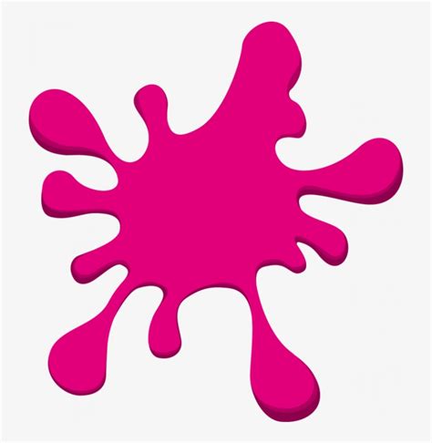 Pink Splash Ink Clip Splash Sticker 760x760 Png Download Pngkit