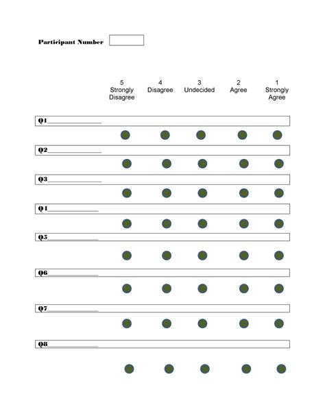 Free Likert Scale Templates Survey Point Samples Template Section